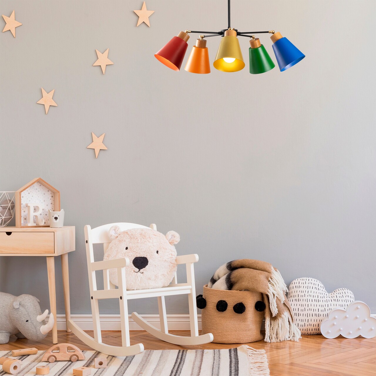 Lustra, Opviq, 525NOR1245, Multicolor - imagine 7